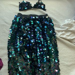Rave sequin jogger set